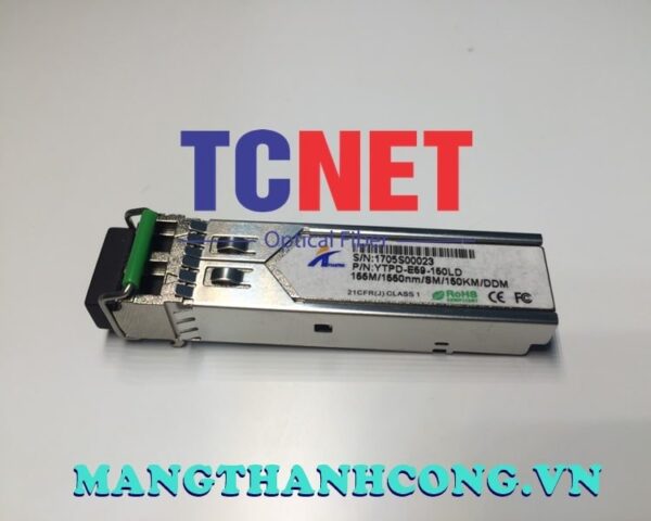 module quang wintop ytpd e59 150ldwtpd e59 150ld module quang sfp 155 mbps 2 soi quang 150km 1550nm ddm 9