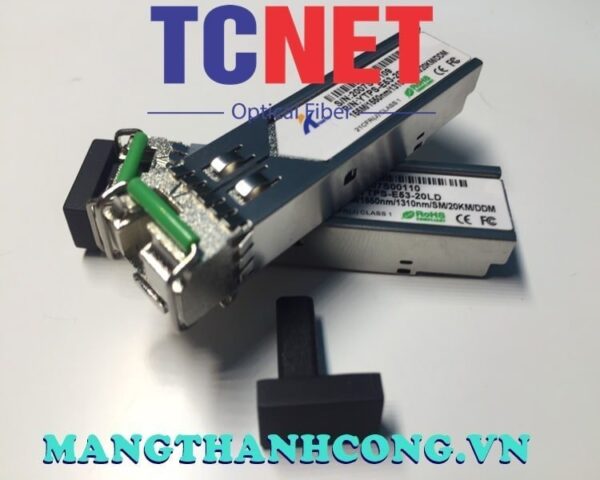 module quang wintop ytps e53 20sd module quang sfp 155 mbps 1 soi quang chuan sc 20km 14901550nm ddm