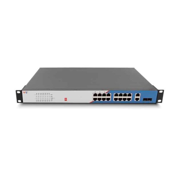 poe switch 16x 101001000base t rj45 ports with 2x 1g sfp and 2x 1g rj45 ma cm2320 2gf18gt 16poe