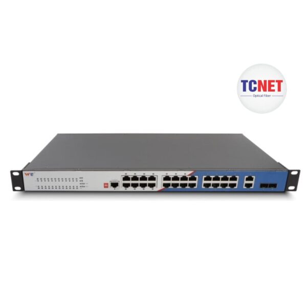 switch cong nghiep wintop yt cm2320 2gf18gt switch cong nghiep rack 18 cong 101001000base t 2 cong quang 1g sfp