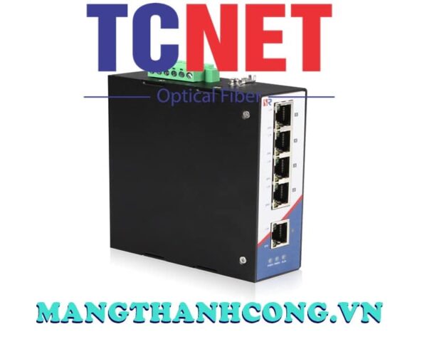 switch cong nghiep wintop yt rs205 5t switch cong nghiep 5 cong 10100base tx gan din nguon dc1875v 4