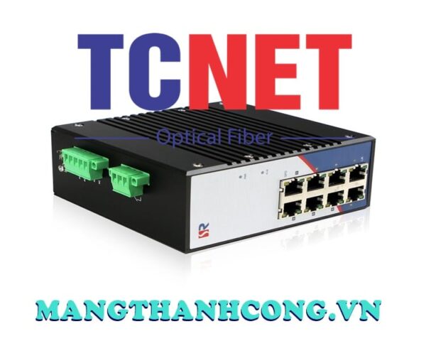 switch cong nghiep wintop yt rs208 8gt switch cong nghiep 8 cong 101001000base tx gan din nguon dc1875v 2