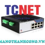 switch cong nghiep wintop yt rs208 8t switch cong nghiep 8 cong 10100base tx gan din nguon dc1875v