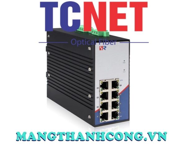 switch cong nghiep wintop yt rs208 8t switch cong nghiep 8 cong 10100base tx gan din nguon dc1875v 3