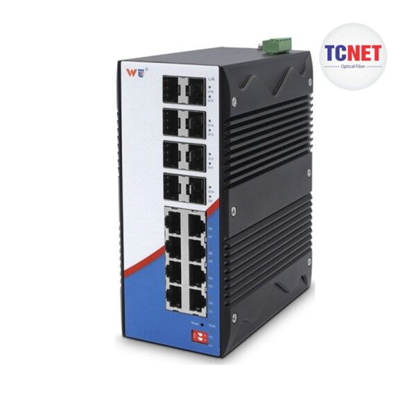 switch cong nghiep wintop yt rs6316 8gf8gt switch cong nghiep gan din 8 cong 101001000base t 8 cong quang 1g sfp
