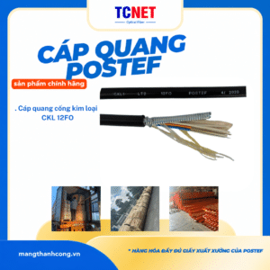 Cáp quang cống kim loại - CKL 12FO