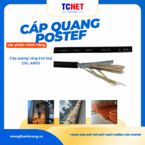 Cáp quang cống kim loại - CKL 48FO