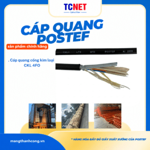 Cáp quang cống kim loại - CKL 4FO