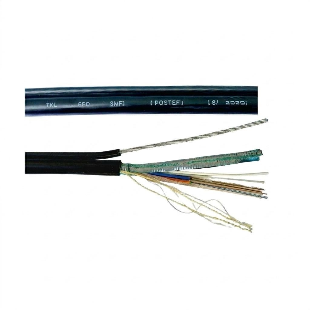 Singlemode Metallic Aerial Cable 6FO Postef FEA06 3 Singlemode Metallic Aerial Cable 6FO Postef FEA06 - Image 3