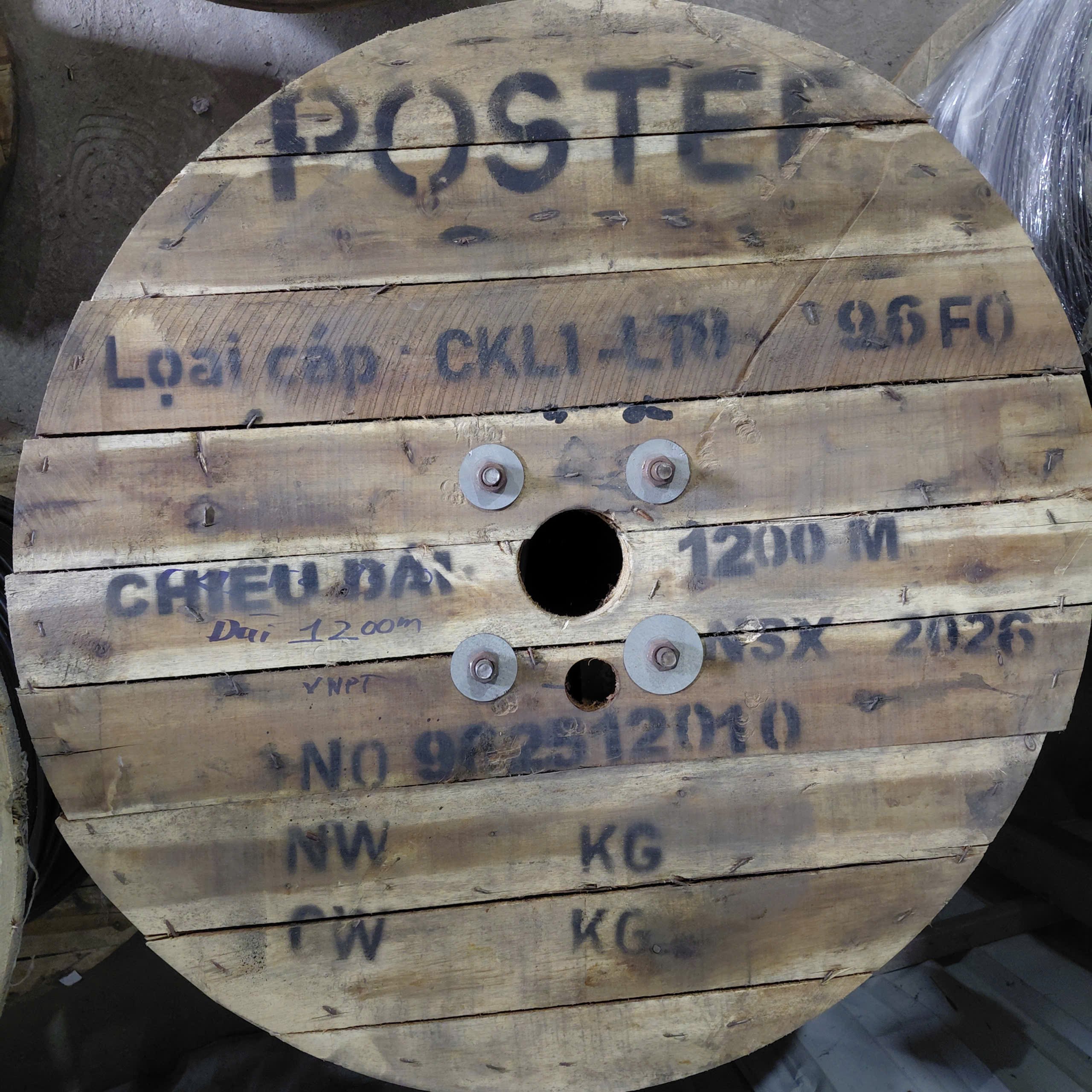 Cáp quang cống phi kim loại - CPKL 96FO 4 Cáp quang cống phi kim loại - CPKL 96FO - Ảnh 4