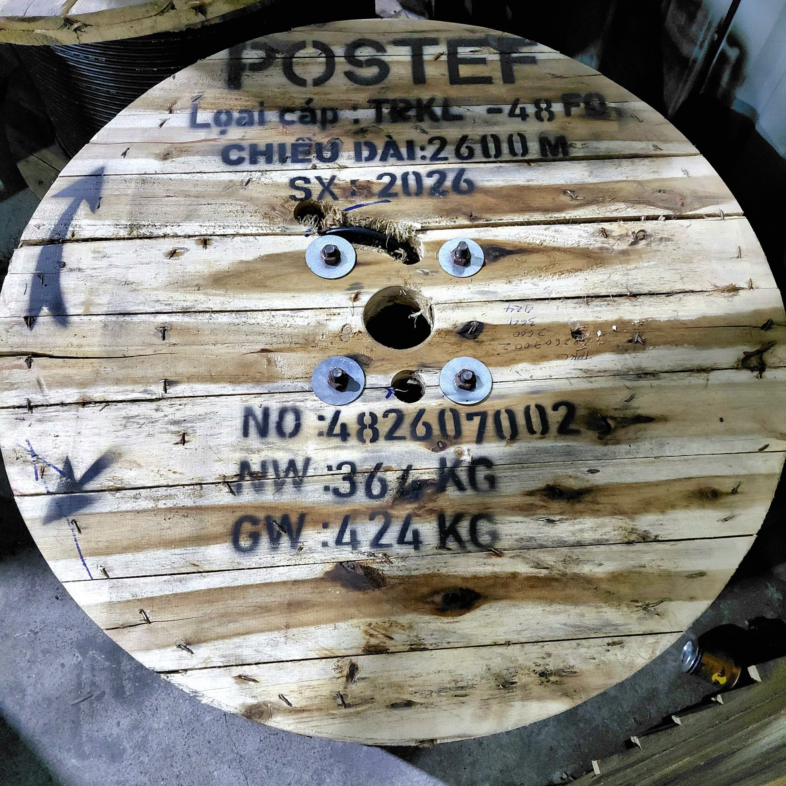 Singlemode Non-metallic Aerial Cable 48FO Postef FE48 4 Singlemode Non-metallic Aerial Cable 48FO Postef FE48 - Image 4