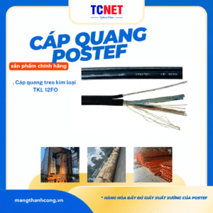Cáp quang treo kim loại - TKL 12FO