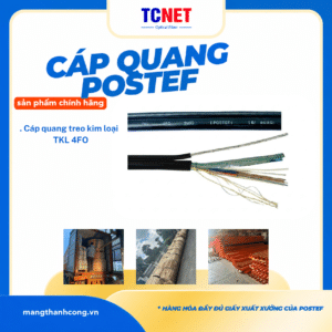 Cáp quang treo kim loại - TKL 4FO