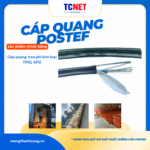 Cáp quang treo phi kim loại - TPKL 4FO