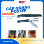 Cáp quang treo phi kim loại - TPKL 6FO