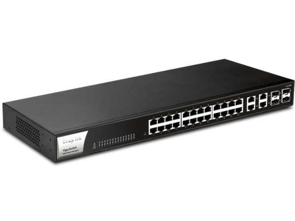 draytek vigorswitch g1282 switch management quan ly