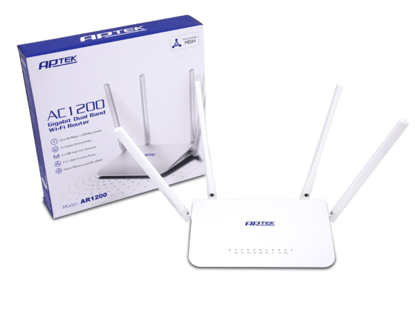 router wi fi access point aptek ar1200