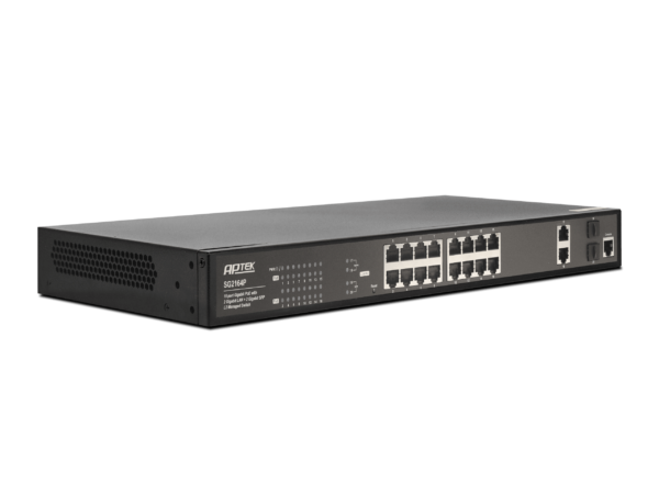 switch poe gigabit managed aptek sg2164p