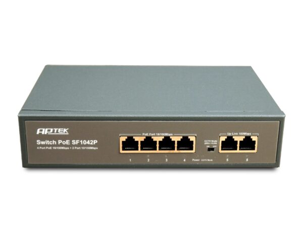 switch poe un managed aptek sf1042p