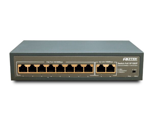 switch poe un managed aptek sf1082p
