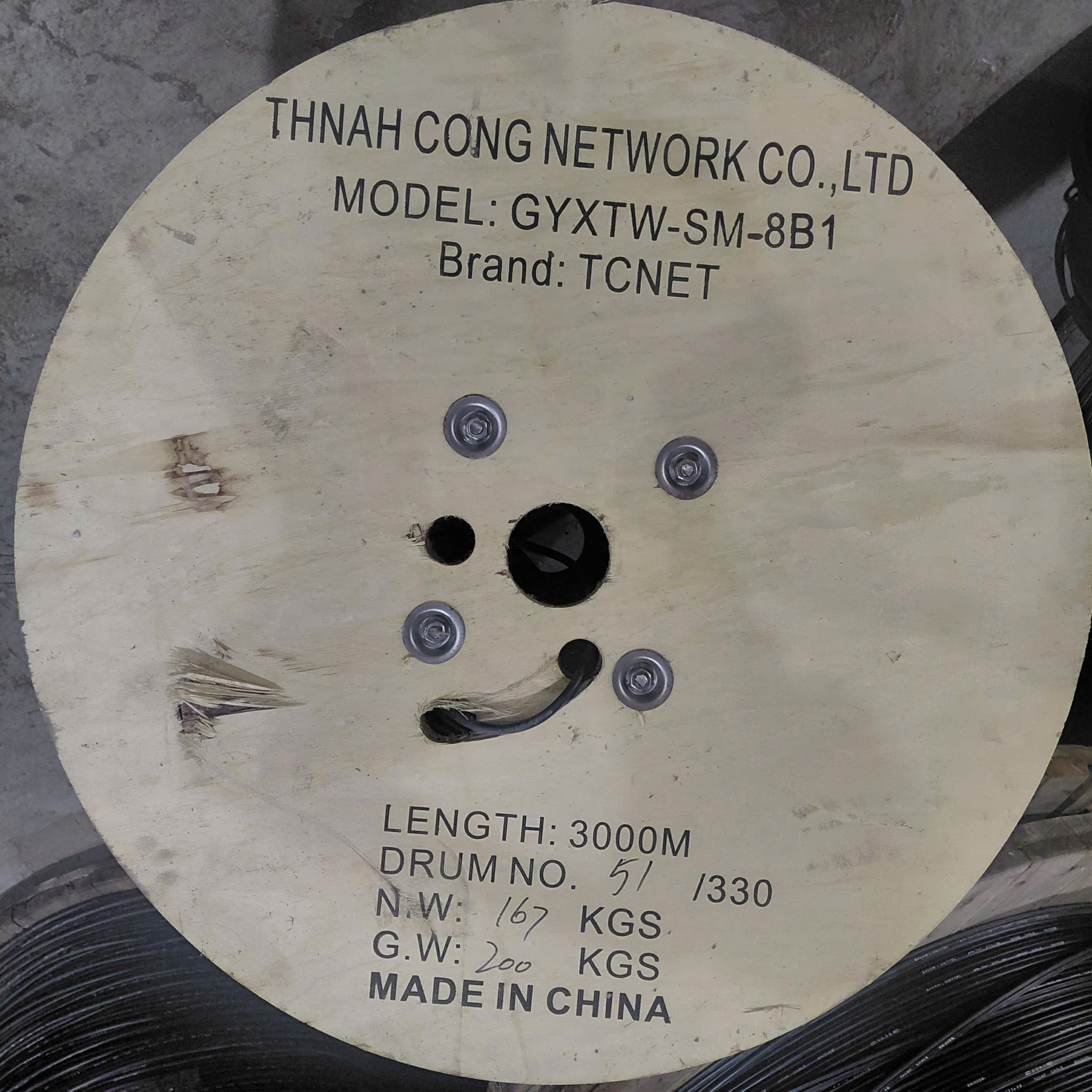 Cáp Quang luồn ống Singgle mode OS2 TCNet - GYXTW-SM-8B1 4 Cáp Quang luồn ống Singgle mode OS2 TCNet - GYXTW-SM-8B1 - Ảnh 4