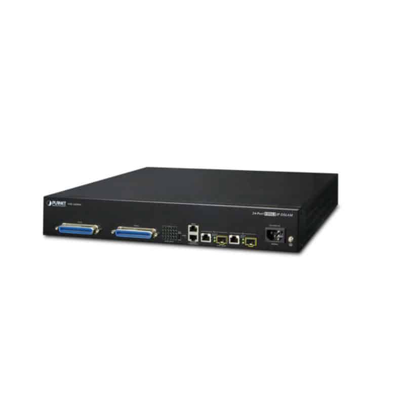 24 Port VDSL2 IP DSLAM + 2 Port Gigabit TP/ SFP Combo - VDL-2420M 4 24 port vdsl2 ip dslam 2 port gigabit tp sfp combo vdl 2420m.jpg