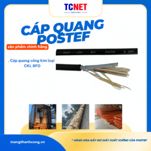 Cáp quang cống kim loại - CKL 8FO
