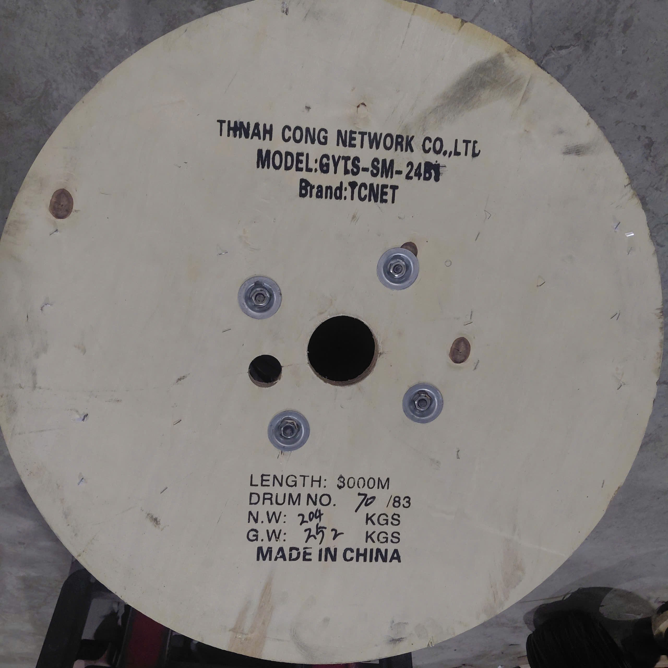 Cáp Quang luồn ống Singgle mode OS2 TCNet - GYTS-SM-24B1 4 Cáp Quang luồn ống Singgle mode OS2 TCNet - GYTS-SM-24B1 - Ảnh 4
