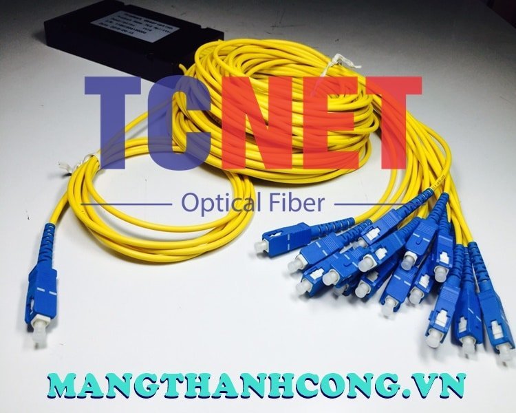 ABS Optical Splitter Cassette 1×16 SC/UPC 19 Bo chia quang cassette abs 1×16 scupc 1.jpg