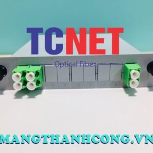 Optical Splitter Box Plastic Housing 1×2 LC/APC to LC/APC Duplex