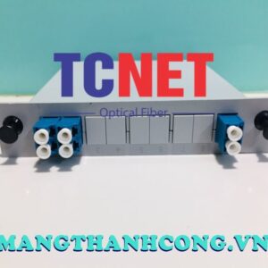 Optical Splitter Box Plastic Housing 1×2 LC/UPC to LC/UPC Duplex
