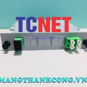 Optical Splitter Box Plastic Housing 1×2 SC/APC to LC/APC Duplex