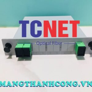 Optical Splitter Box Plastic Housing 1×2 SC/APC to SC/APC