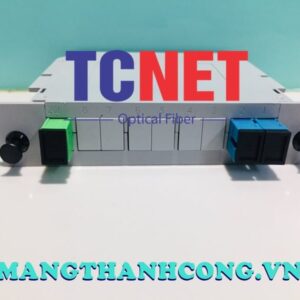 Optical Splitter Box Plastic Housing 1×2 SC/APC to SC/UPC