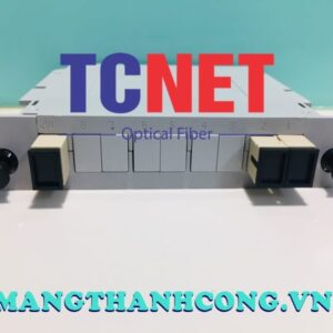 Optical Splitter Box Plastic Housing 1×2 SC/PC Multimode to SC/PC Multimode
