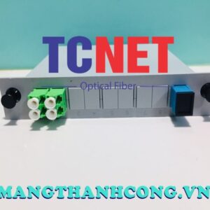 Optical Splitter Box Plastic Housing 1×2 SC/UPC to LC/APC Duplex