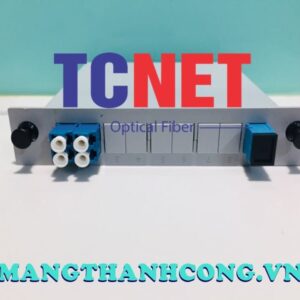 Optical Splitter Box Plastic Housing 1×2 SC/UPC to LC/UPC Duplex