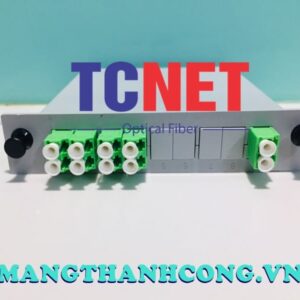 Optical Splitter Box Plastic Housing 1×4 LC/APC to LC/APC Duplex