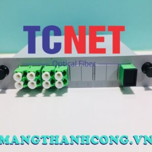 Optical Splitter Box Plastic Housing 1×4 SC/APC to LC/APC Duplex