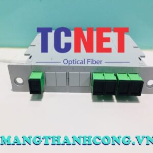 Optical Splitter Box Plastic Housing 1×4 SC/APC to SC/APC