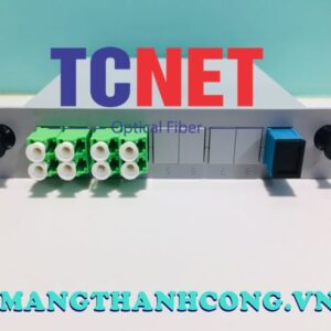 Optical Splitter Box Plastic Housing 1×4 SC/UPC to LC/APC Duplex