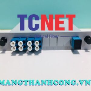 Optical Splitter Box Plastic Housing 1×4 SC/UPC to LC/UPC Duplex