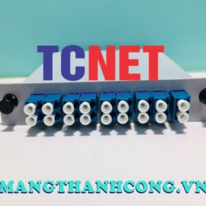 Optical Splitter Box Plastic Housing 1×8 LC/UPC to LC/UPC Duplex