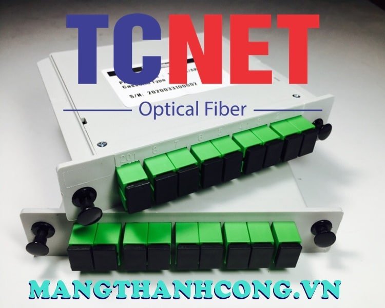 Optical Splitter Box Plastic Housing 1×8 SC/APC 16 Bo chia quang splitter box hop nhua 1×8 scapc 2.jpg