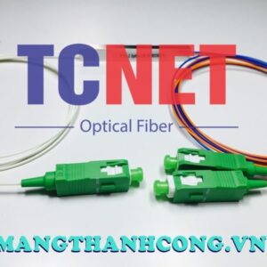 Mini Optical Splitter 1×2 SC/APC 12 Colors