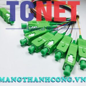 Mini Optical Splitter 1×8 SC/APC 12 Colors