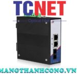 Bo chuyen doi cong nghiep wintop yt rs203 1f2t bo chuyen doi quang dien 2 cong 10100base tx 1 cong quang 100base fx single...