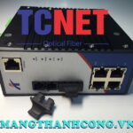 Bo chuyen doi cong nghiep wintop yt rs205 1f4t at bo chuyen doi quang dien poe 4 cong 10100base tx pse 2 cong quang 100bas...