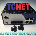 Bo chuyen doi cong nghiep wintop yt rs205 1f4t at bo chuyen doi quang dien poe 4 cong 10100base tx pse 2 cong quang 100bas...