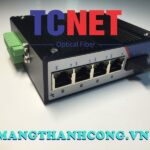 Bo chuyen doi cong nghiep wintop yt rs205 1f4t bo chuyen doi quang dien 4 cong 10100base tx 1 cong quang 100base fx single...